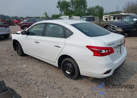 2017 Nissan Sentra Sv z USA, uszkodzony, nr VIN 3N1AB7AP3HY354778